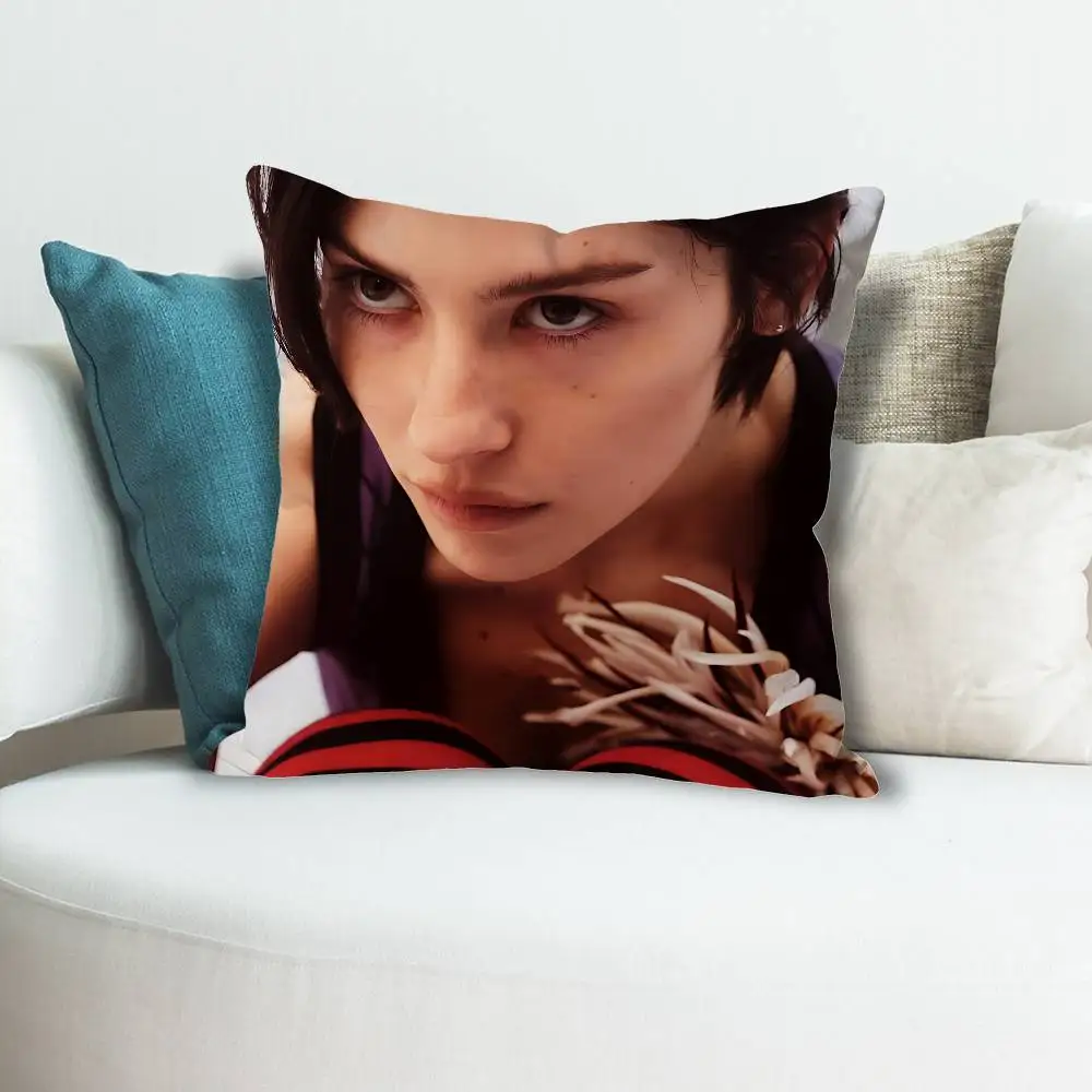 G-Gracie Abrams Daughter from Hell Cushion Cover Suitable For Sofa Car Bedroom Office Cushions Decorative Pillow Case