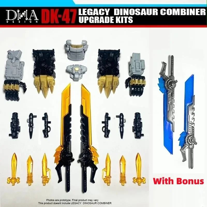 

In Stock！DNA Design DK-47 DK47 Upgrade Kits For Legacy Beast Dinoking Figure Accessories With Bonus