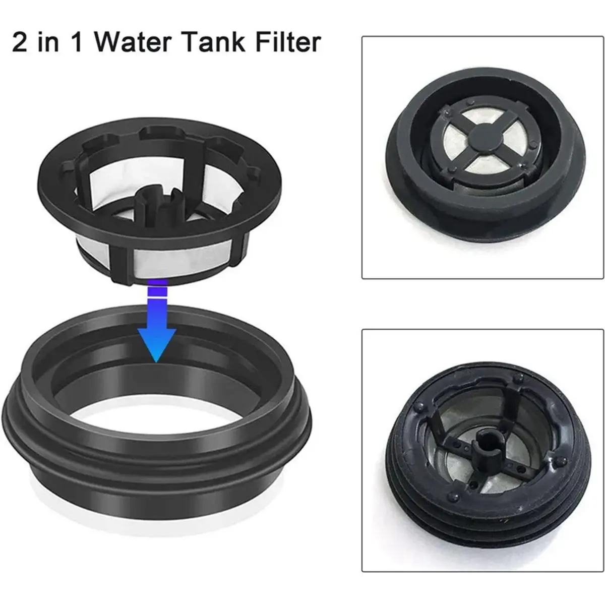 Water Tank Filter Element for M6 Sweeping Robot Vacuum Cleaner Replacement Parts Sweeper Accessories