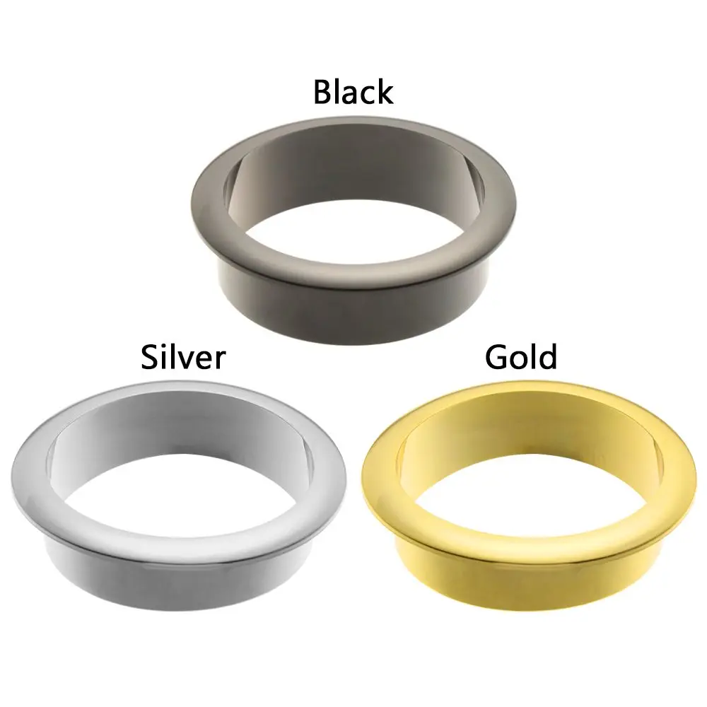 Hardware Round Buckle Line Cable Clamp Organizer Wire Hole Cover Desk Table Cable Fastener Line Box Computer Grommet