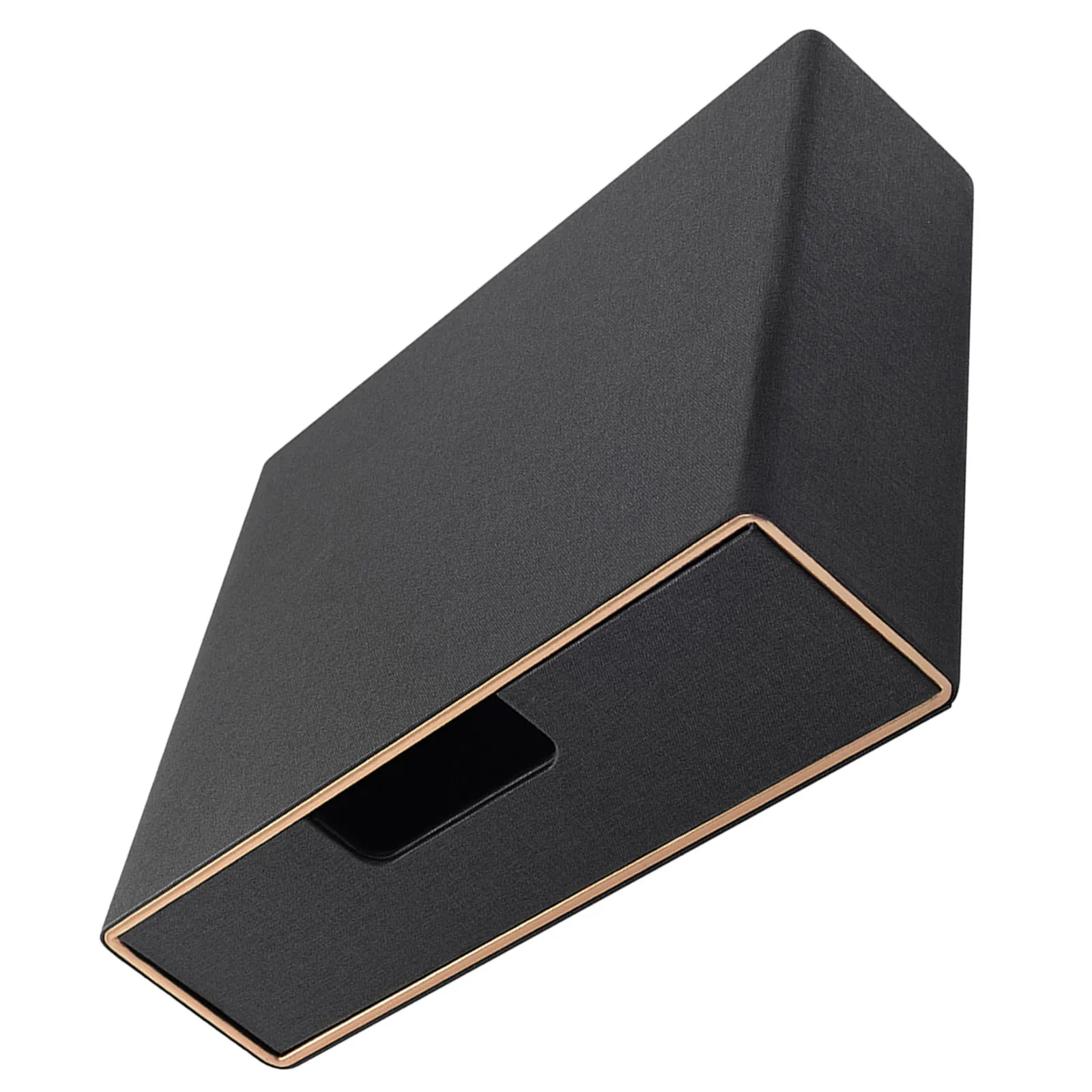 Desktop Drawer Organizer for Paper Black PU Stackable Waterproof Office Document Holder Receipt File Storage Stationery