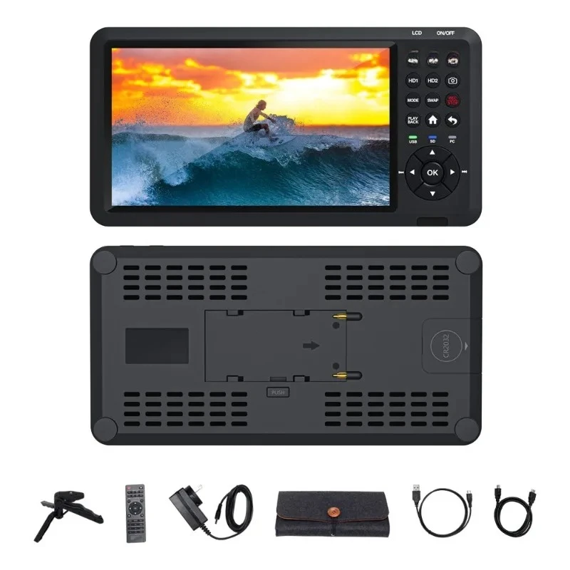 TF card U disk recording unit 2 channels HDMI high-resolution video capture and recording UR500 picture-in-picture recording