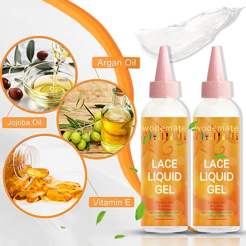 Liquid Gold Lace Glue para Perucas Glueless Lace Glue Gel Retenção Temporária Lace Bonding Glue Peruca Invisble Adhesive For Hair Systems