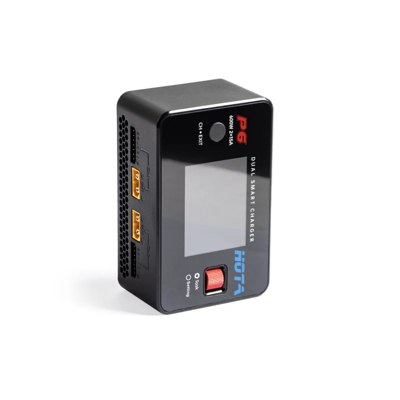 P6 AC300W DC 500W 15AX2 DC Dual Channel Smart Charger with Mobile Service Charging