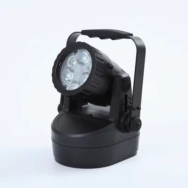 Portable 5282 Multi-Function LED Emergency Flashlight Explosion-Proof Searchlight with DC Power Supply