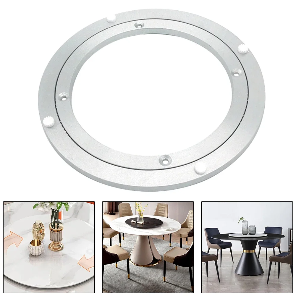 12-39cm Heavy Duty Rotating Bearing Turntable Round Swivel-Plate Fixed Lazy Susan Base For Kitchen Dining Table Turn Table