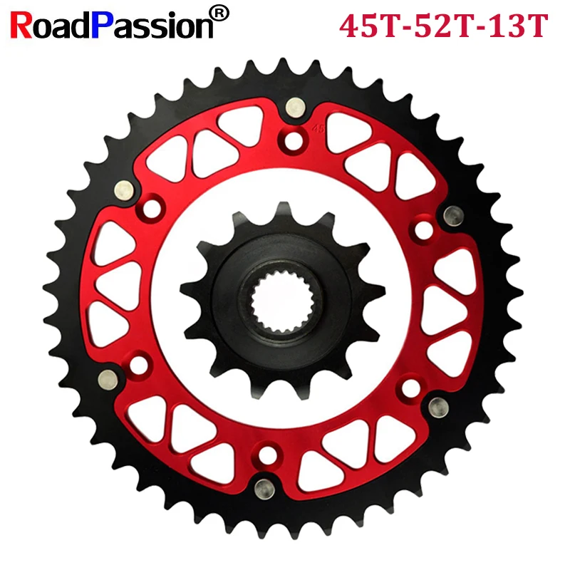 13T Front 45T~52T Rear Teeth Sprocket Motorbike Wheel Fit HONDA CRF250X CRF250R CR125R CRF250F F300R F250R CRE CR 125 R Enduro