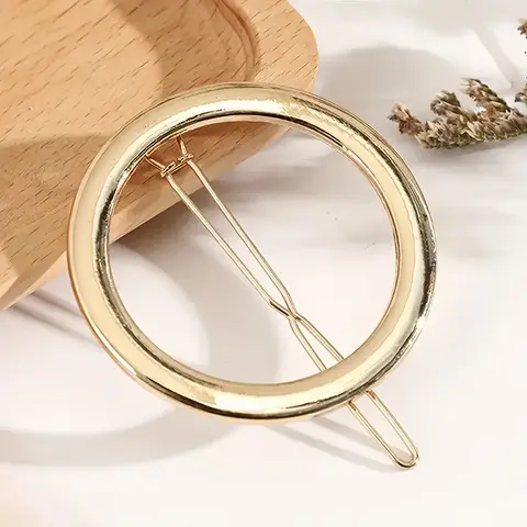 6 szt. Eleganckie spinki do włosów Okrągłe wsuwki Codzienne fryzury Trwałe akcesoria do włosów na imprezy Wesela Biuro Codzienne użytkowanie