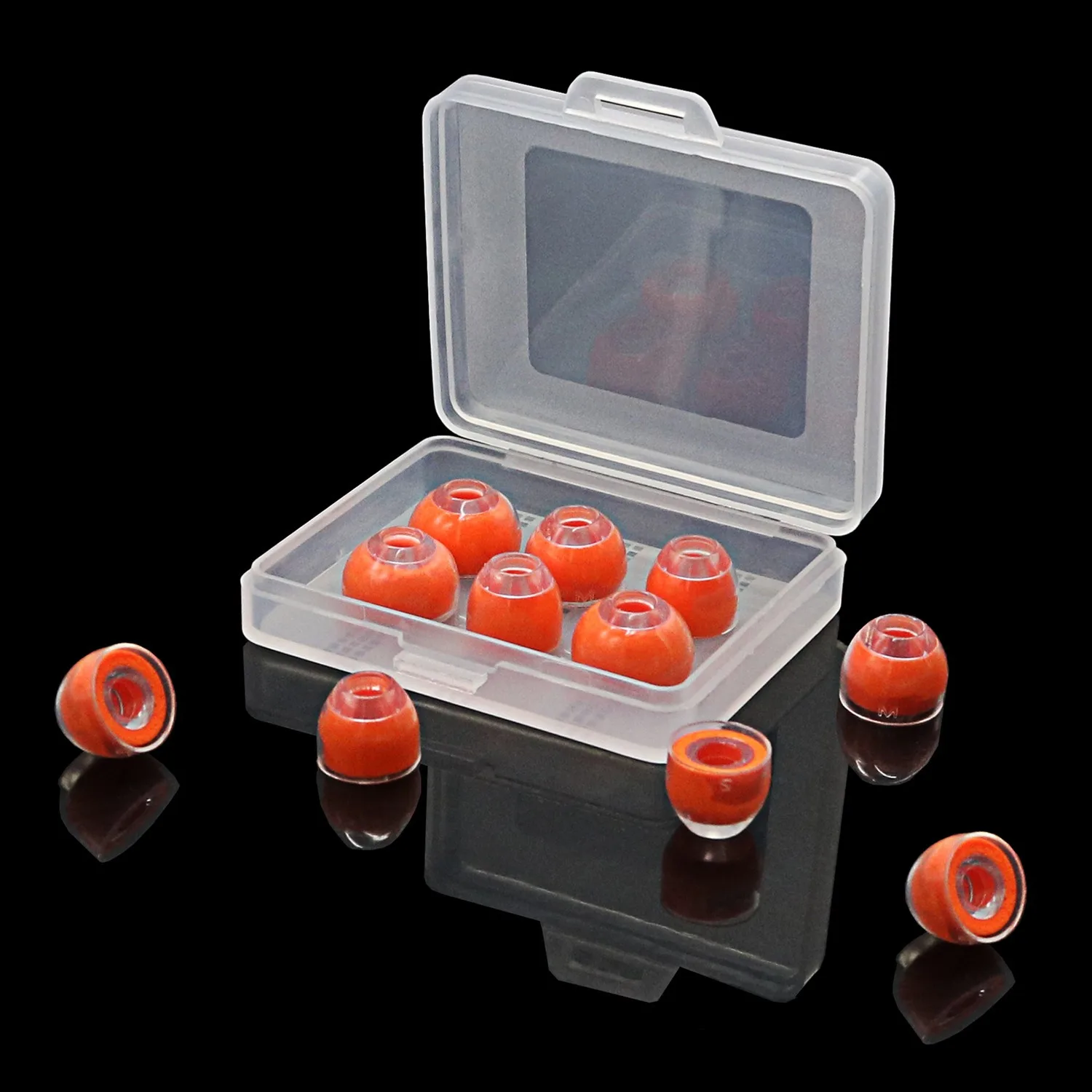 Tiandirenhe pontas de ouvido s/m/l silicone líquido de alta qualidade universal pontas de silicone para fone de ouvido intra-auricular iem fones de ouvido bluetooth