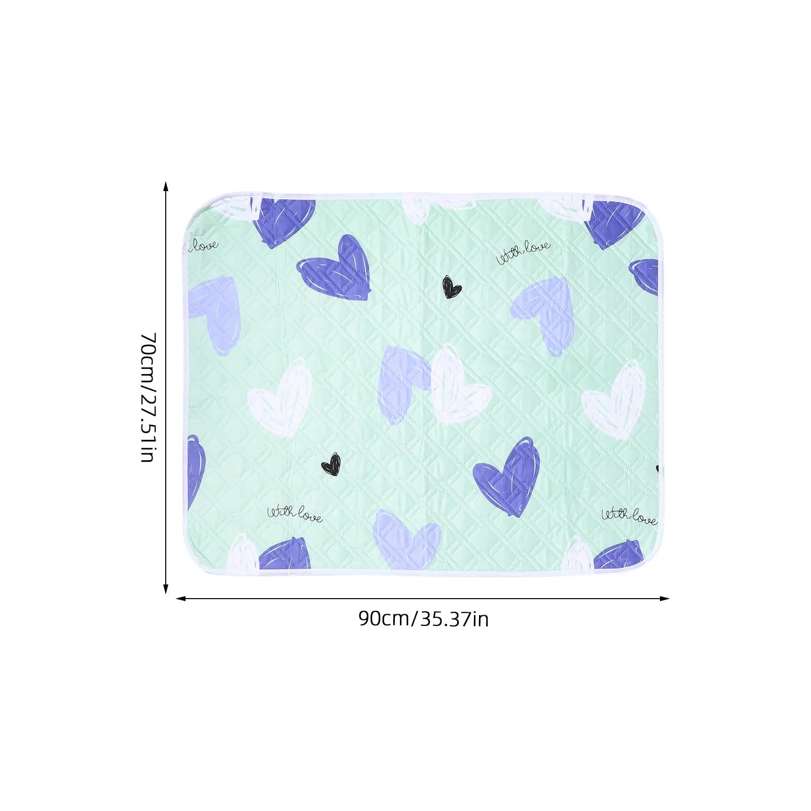 2 قطعة خنزير غينيا الفراش قفص بطانات مقاوم للماء قابلة لإعادة الاستخدام الحيوانات الأليفة تبول الوسادة غطاء حصيرة النوم ل الهامستر أرنب شينشيلا 35X28 بوصة