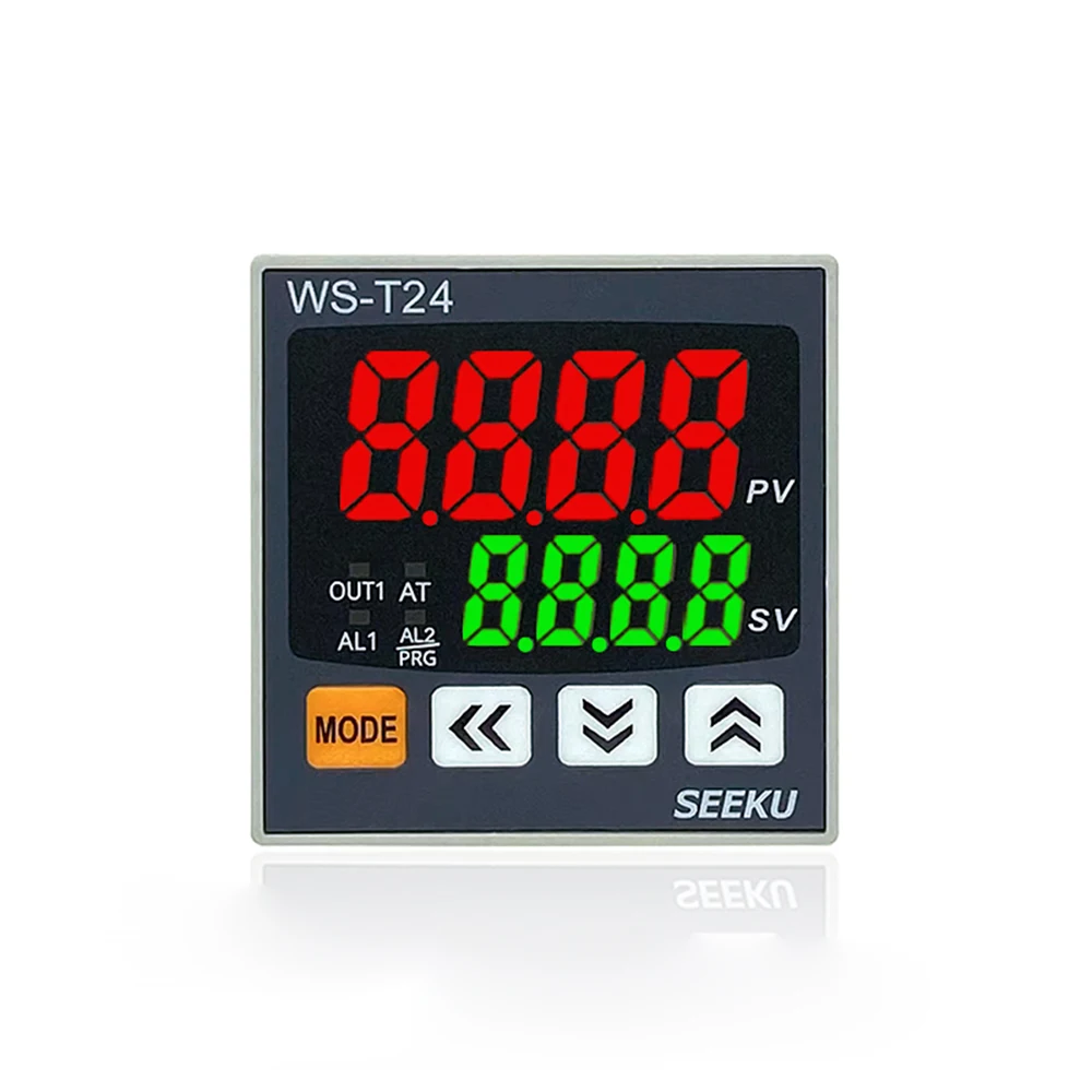24V 220V Compatible with Autonics Temperature Controller T24 PID Thermocouple Input RS485 Relay SSR 0-10V 4-20mA Output