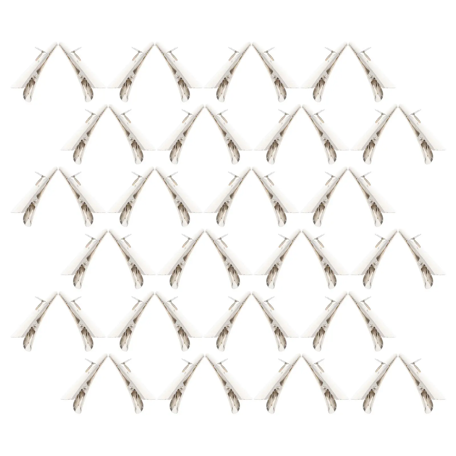 150Pcs Premium Metal Crocodile Hair Clips Sectioning Clips for Salon Styling Braiding Cutting DIY Craft Decor Hanging Tool