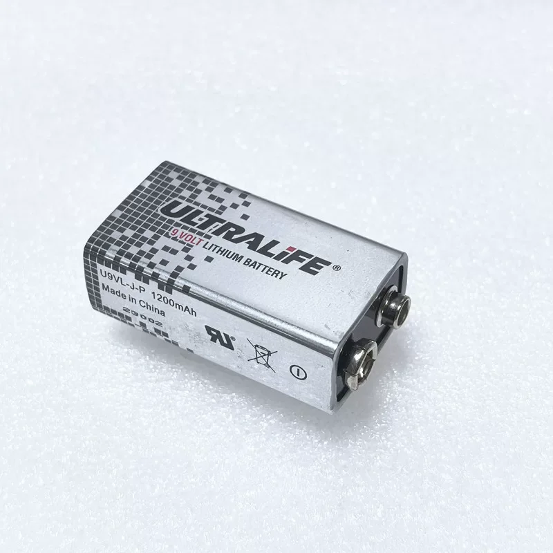 for US original lithium battery ULTRALIFE U9VL-J-P 9V 1200mah instrument battery