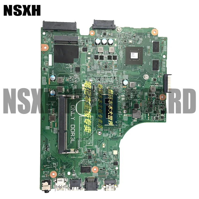 13269-1 CN-0FX3MC 3442 3542 Laptop Motherboard I3 CPU 0FX3MC FX3MC DDR3 Mainboard