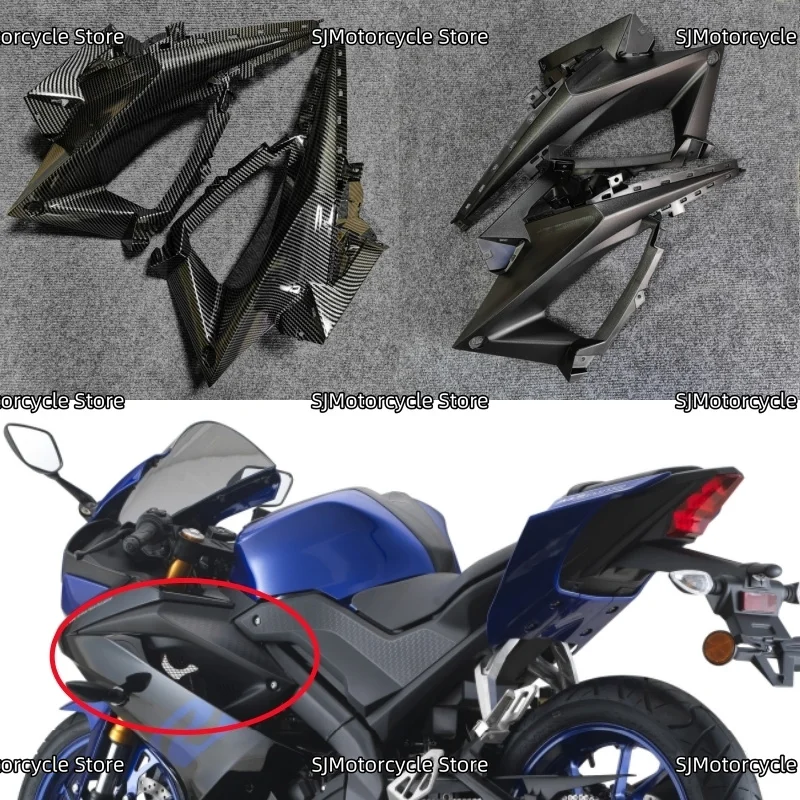 

Motorcycle Parts Fairing Frame Side Mid Cover Panel Fit for YAMAHA YZFR15 YZF-R15 2018-2021 YZFR125 YZF-R125 2019-2022