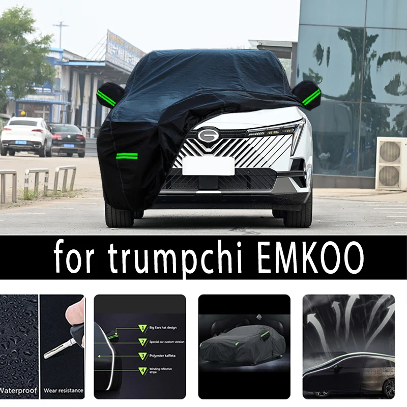 

Защитный чехол для автомобиля Trumpchi EMKOO, защита краски автомобиля, солнцезащитный, теплоизоляционный, водонепроницаемая пленка для автомобильной одежды