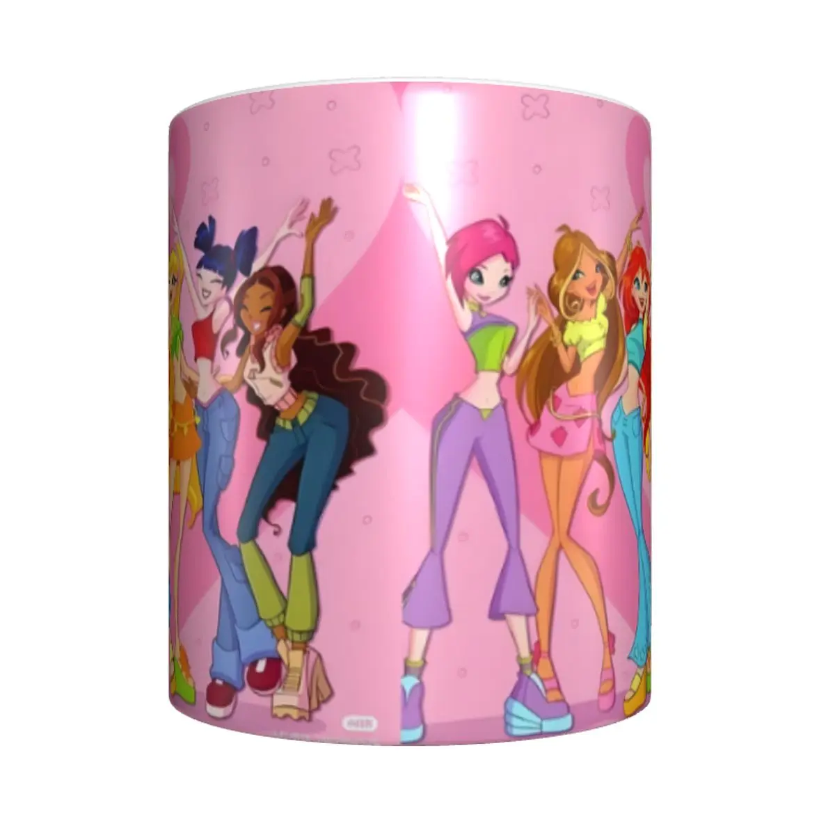 Girl-W-Winx Ceramics Coffee Mug Cute Gamer Birthday Gift Back To School Mug