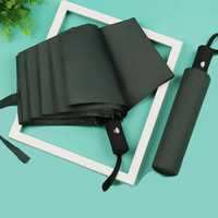 8 Ribs Travel Rain Sun Windproof Multi-color Travel Umbrella Manual Opening and Closing