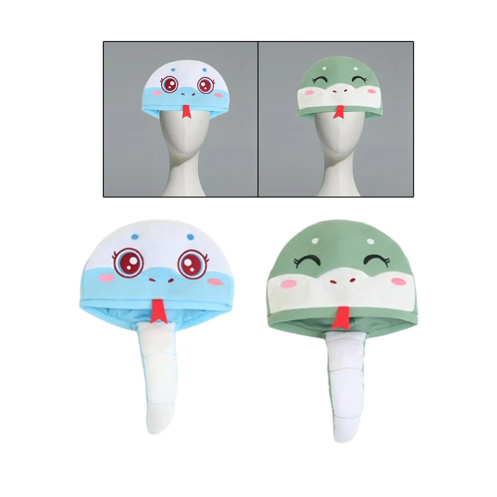 Opaska na głowę w kształcie węża, przebranie, cosplay, wygodna, nowatorska, dla kobiet i mężczyzn, akcesoria do kostiumów na Halloween i karnawał.