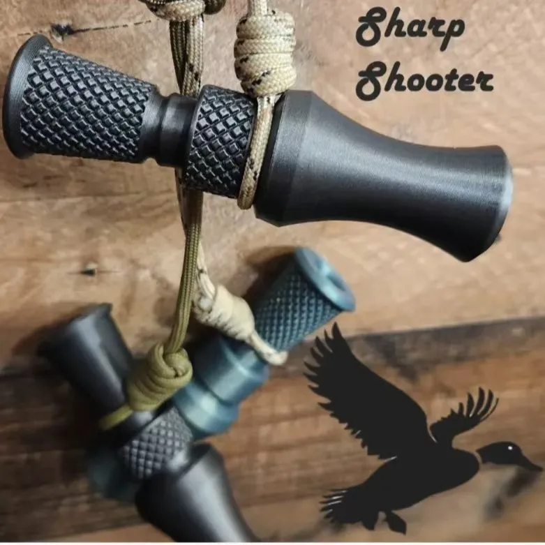 

3D Printing Marksman Duck Caller Novelty Creative Duck Whistle Toys Imitating 5 Kinds Of Duck Quacking Sounds Whistle Funny Toy