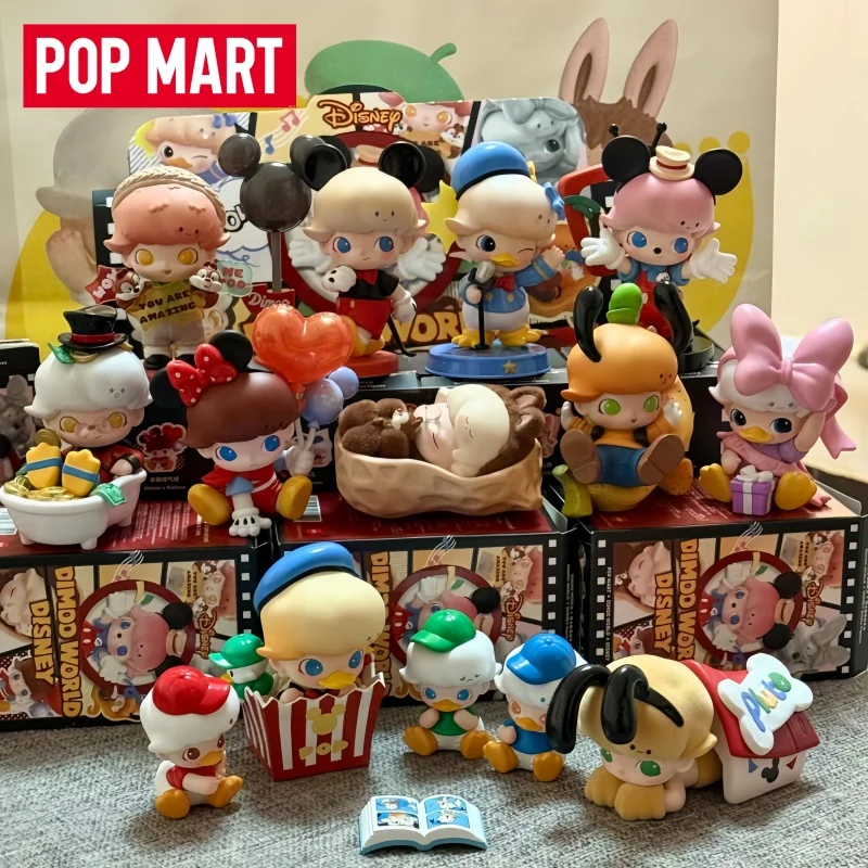 

Подлинная POP MART DIMOO Joint Series слепая коробка модные модные игрушки подарок-сюрприз милый настольный орнамент изысканные праздничные подарки