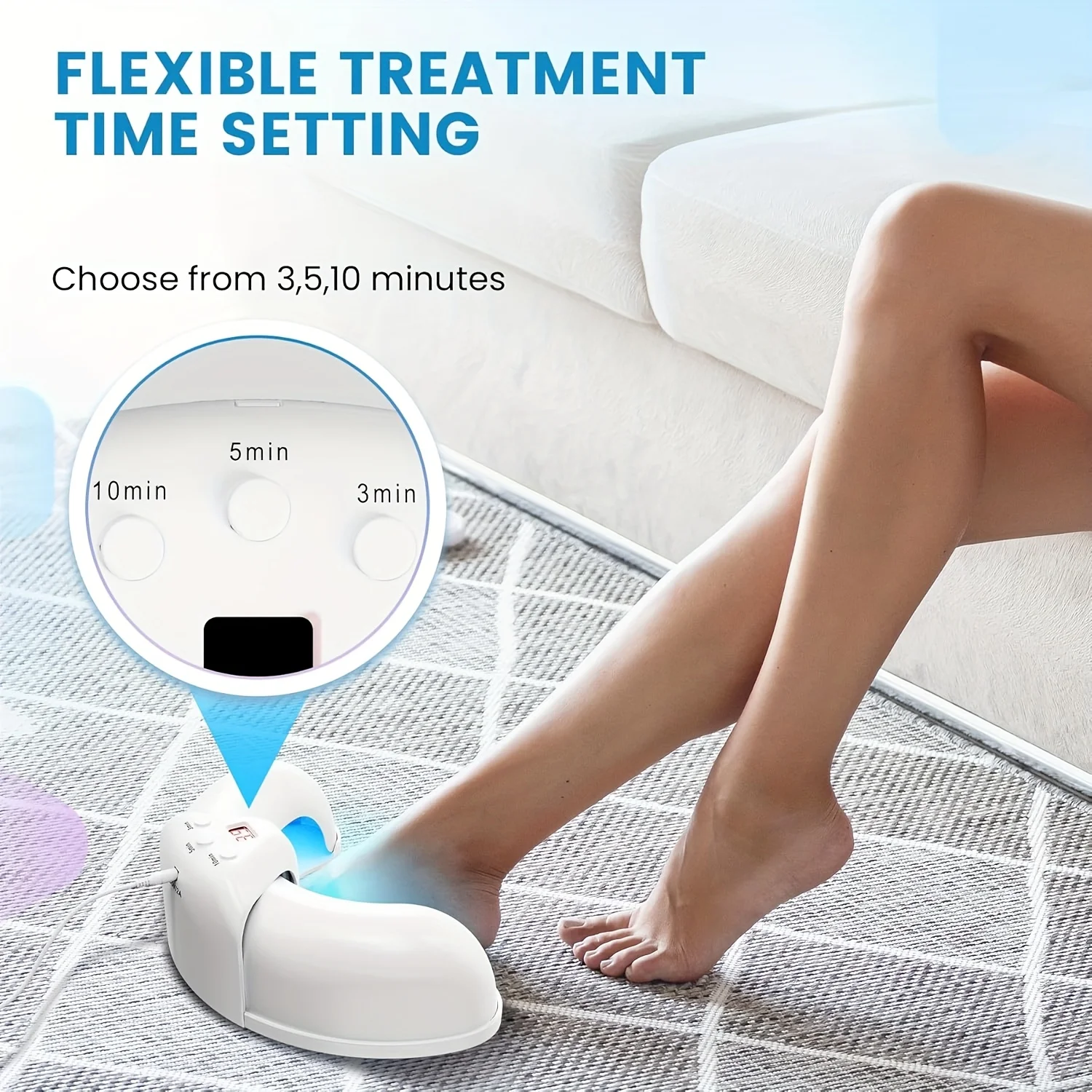 

1/2/4 Pcs Nail Fungus Light Device for Multiple Fingernails & Toenails