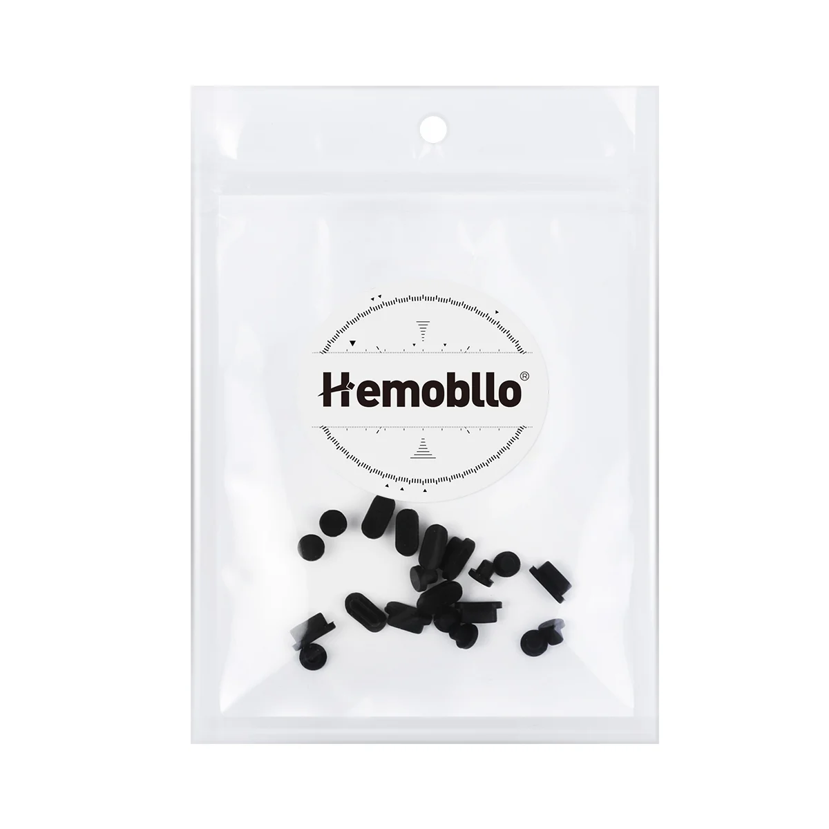 Hemobllo 10 Pairs Black Dust Plug Set for Phones Laptop PC Anti Dust Plugs and Type C Port Plugs Compatible