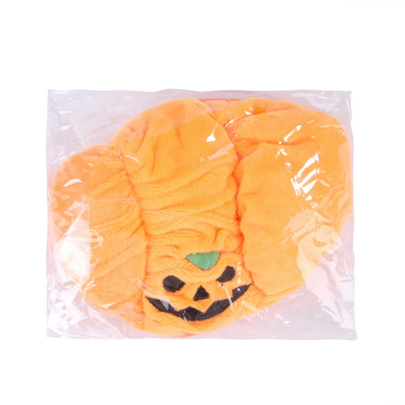 Pet Cat Cute Pumpkin Hats Halloween Kitten Cosplay Costumes Accessories Cute Dress Up Photography Props Headgear for Cats Dogs