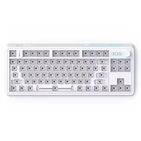 ZUOYA LS01 Gamer Keyboard Kit Hot-Swap 3Mode USB/2.4G/Bluetooth Wireless Keyboard RGB Backlit Gasket Structure