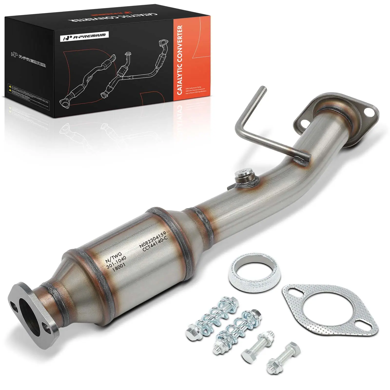 A-Premium Rear Catalytic Converter for Nissan NV200 2013-2020 Chevrolet City Express 2015-2018