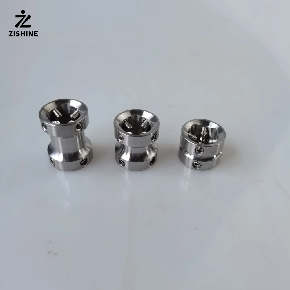 Stainless Steel Prosthetic Double Adapter Tube Clamp Two-Way Joint Connector 22/30/38mm Receiver for Lower Limb Artificial Leg