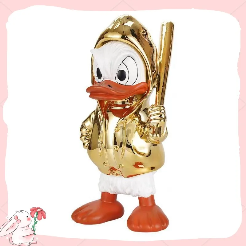 ديزني دونالد داك الراقية الحنين الإبداعي يلعب لطيف ديكور غرفة المعيشة سطح المكتب الحلي اللعب هدايا العيد