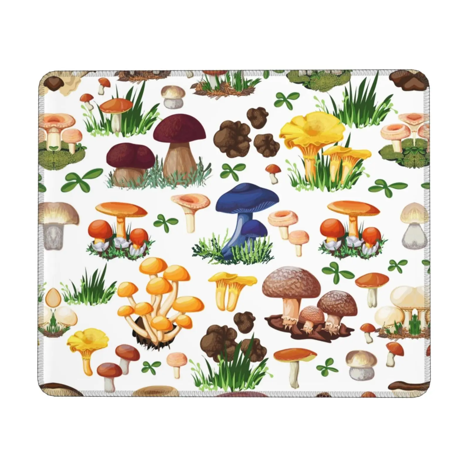 

Vintage Mushroom Printing Lock Edge Gaming Mousepad Gamer Mouse Mat Keyboard Mats Desk Pad Mousepads 22x18cm