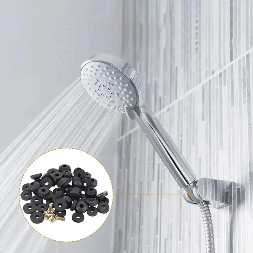 48 Piece Faucet Repair Kit with Sealing Washers O-rings and Mounting Screws for Household Plumbing Maintenance
