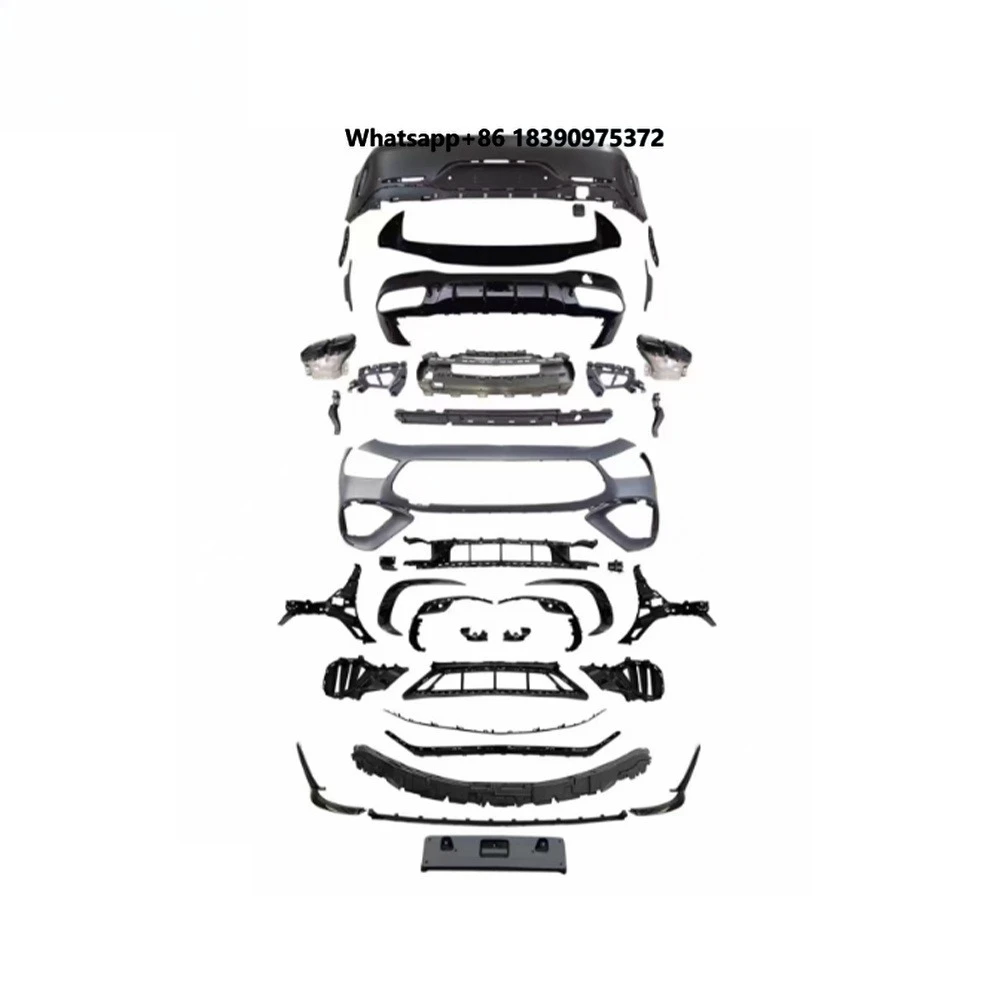 W290 GT63 S F1 Edition Bodykit for 2019-2025 GT50 Vehicles PP Material Body Kit Front Bumper Rear Bumper Facelift Body Parts