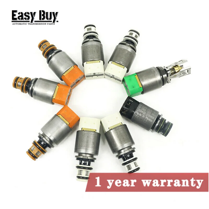 

Transmission Solenoid Valve 9 PCS Set 8 Speed Suit For Bmw Audi Q7 Jaguar Xj Range Rover ZF 8HP45