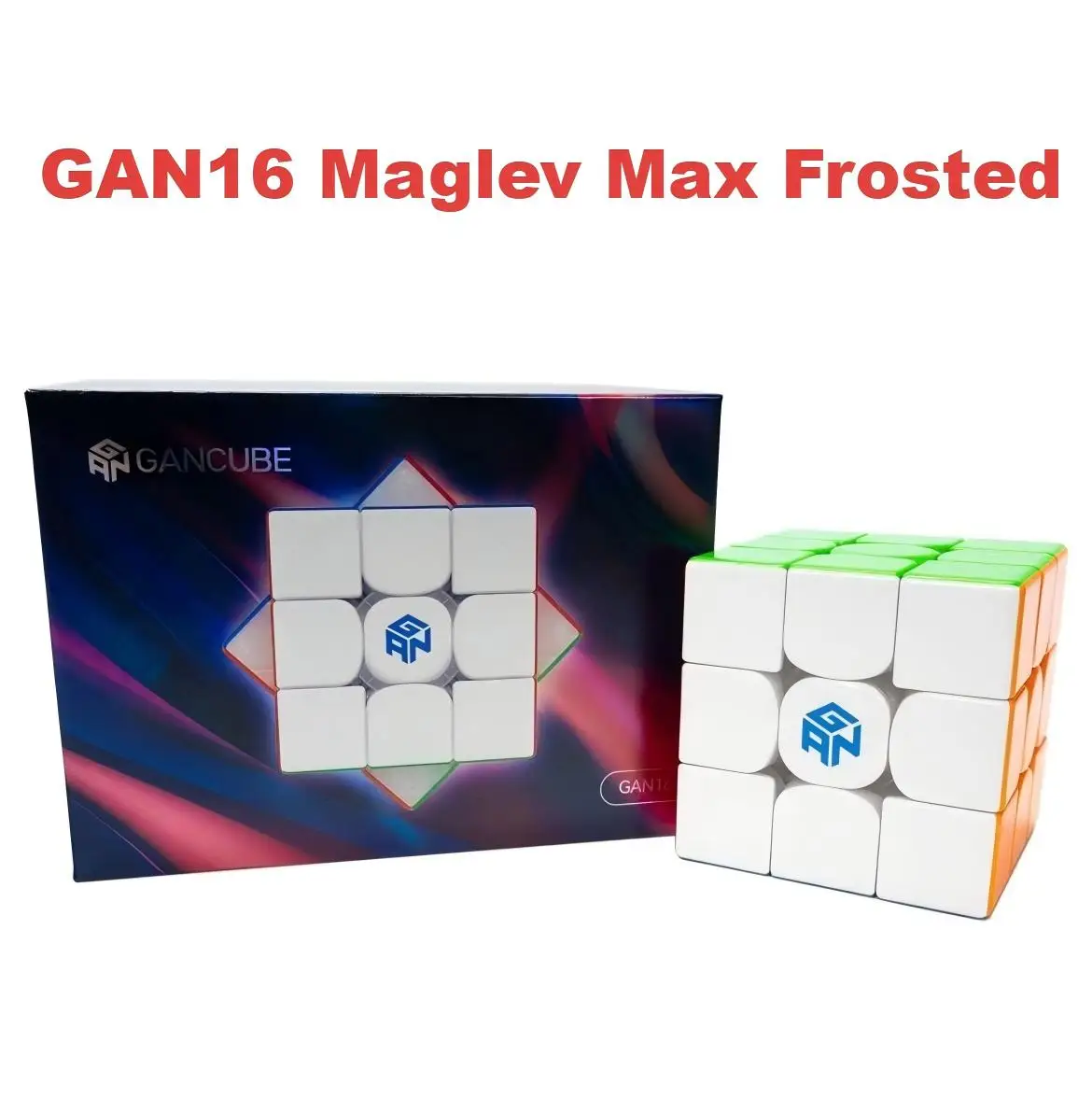 GAN16 Maglev Max UV 3x3x3キューブ GAN 16 3x3 Max (Magnetic, MagLev, Core Magnets, UV Coated) | 3x3 Speed