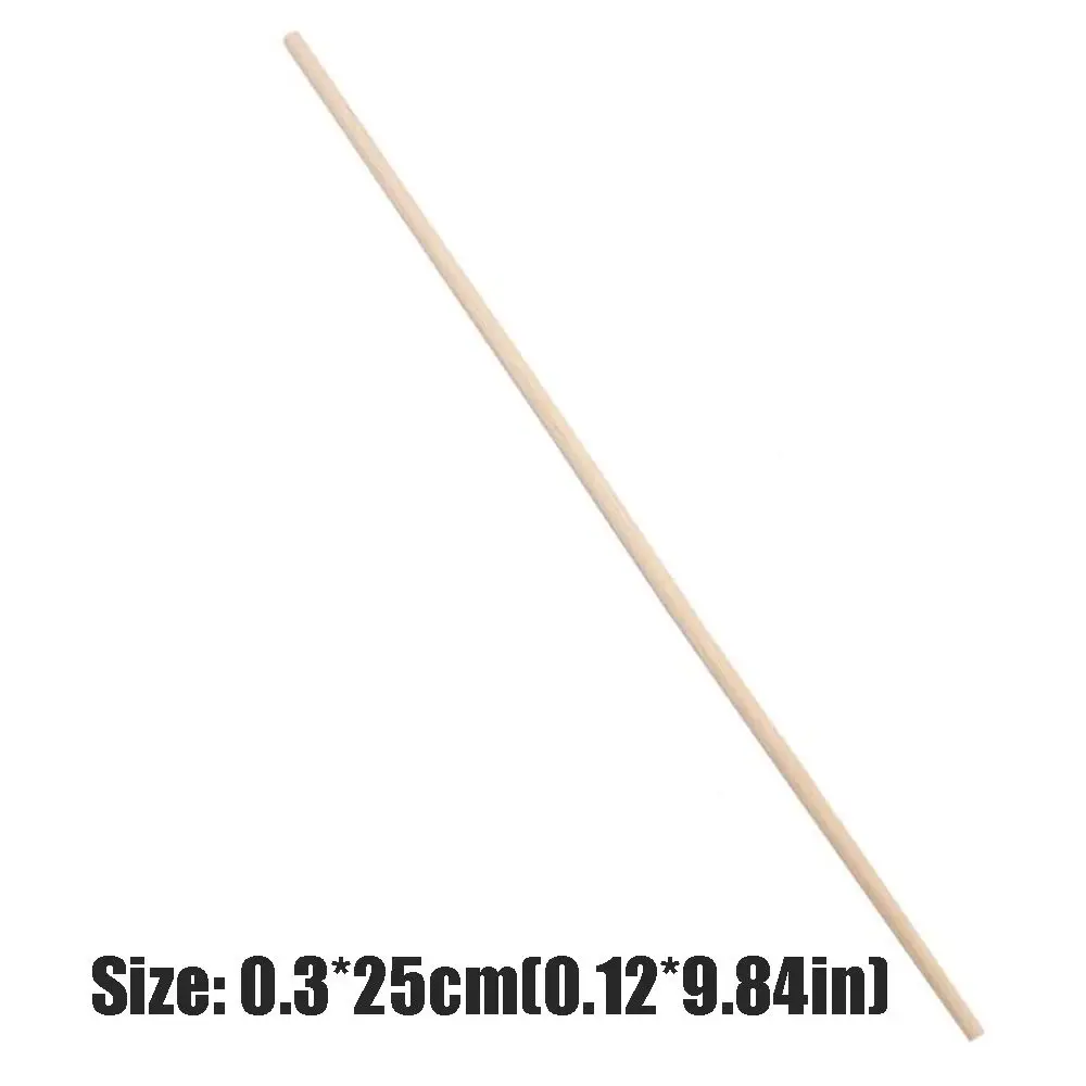 100Pcs 3mm*25cm Fiber Reed Diffuser Sticks Portable Easy To Use Reed Diffuser Replacement Stick Fiber Rattan Sticks