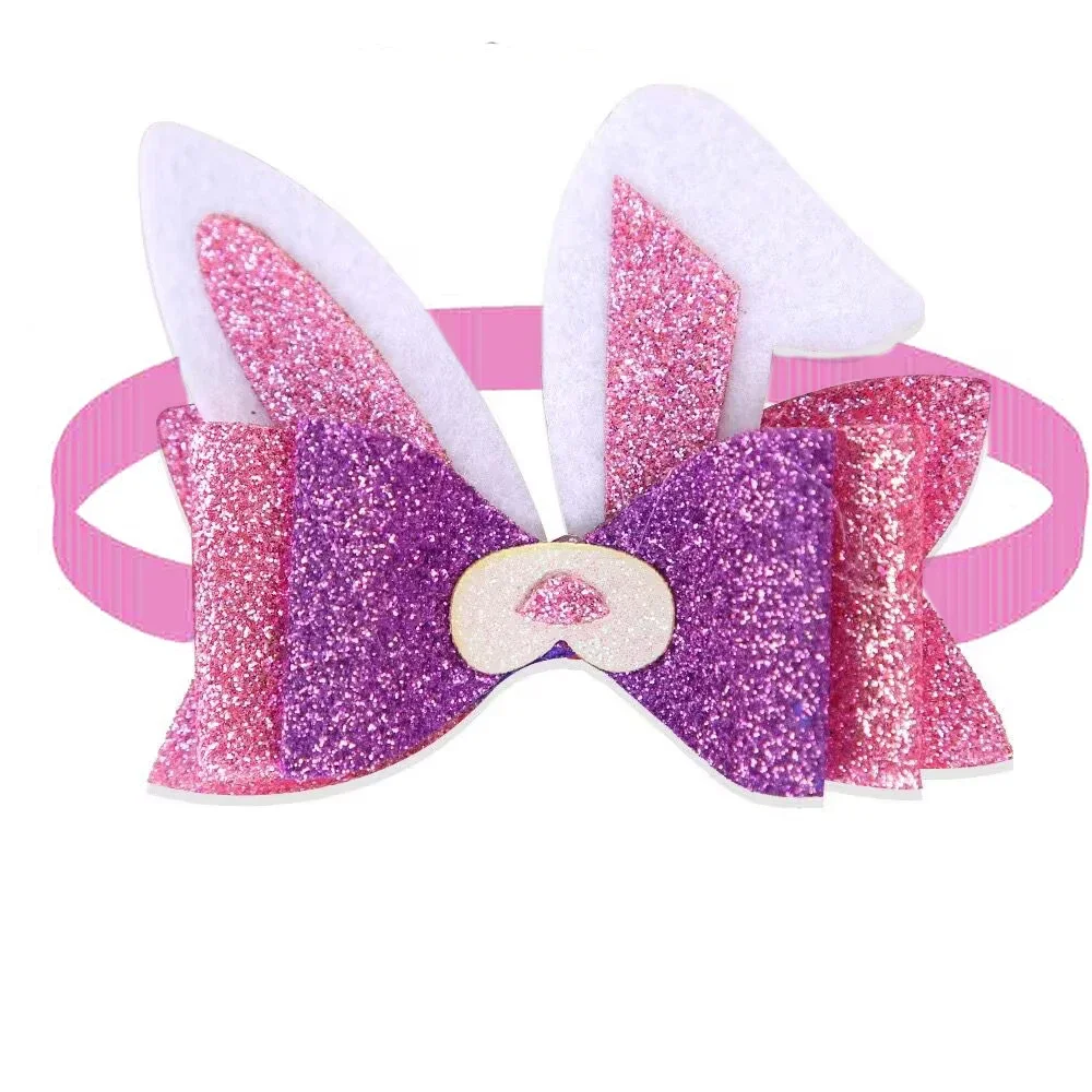 30/50 pcs Small Dog Cat Bow Tie Easter Dog Supplies Rabbit Style for Dogs Pets Neckties Fashion Dog Accessories for Small Dogs