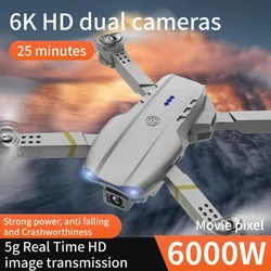 New E99 Drone FPV Brushless Motor GPS Return 360° Laser Obstacle Avoidance 4K HD Dual Camera RC Quadcopter Drone Kid Gift Toys