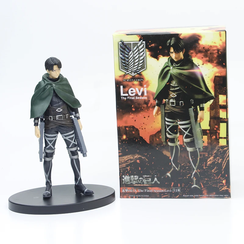 

16cm Attack On Titan Levi Ackerman Rivaille Shingeki No Kyojin Action Figure Toys The Final Season Anime Figure Collection Doll