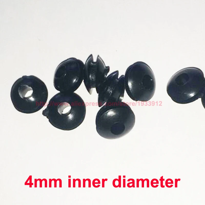 

4mm inner diameter double side cable protection wire rubber grommets ring hole plug