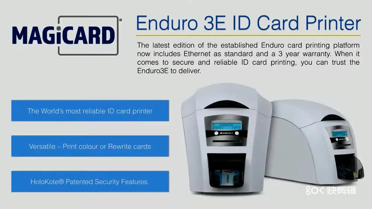 Cheap Price Magicard Enduro 3E Double Sided PVC ID Card  Printer