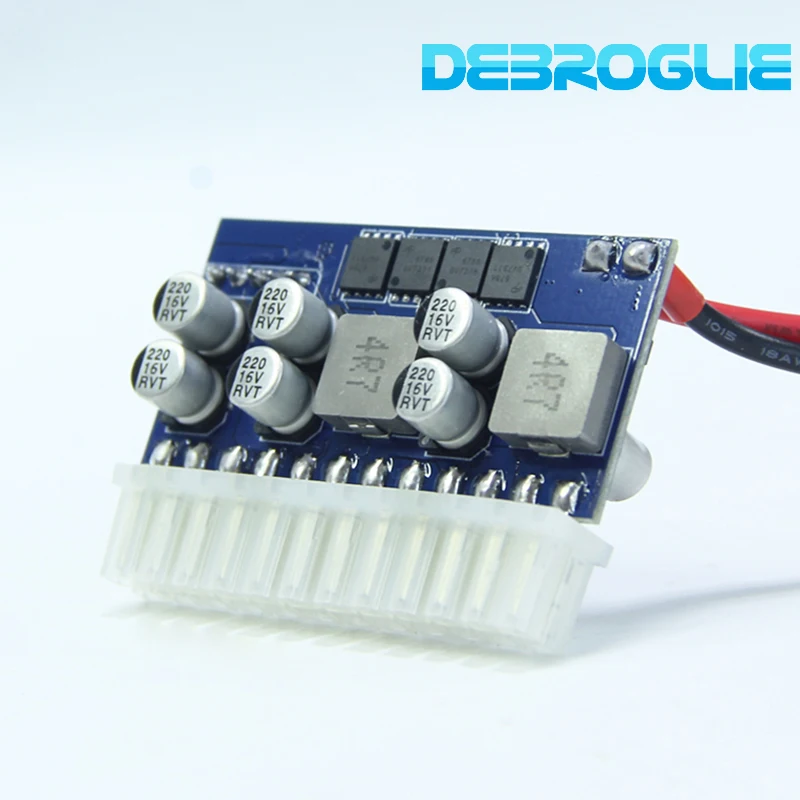 6pin 12V DC-ATX-160W 24Pin Pico ATX przełącznik zasilacz samochodowy Auto Mini ITX duża moc zasilania moduł Z1 zasilacz SATA trwała płyta