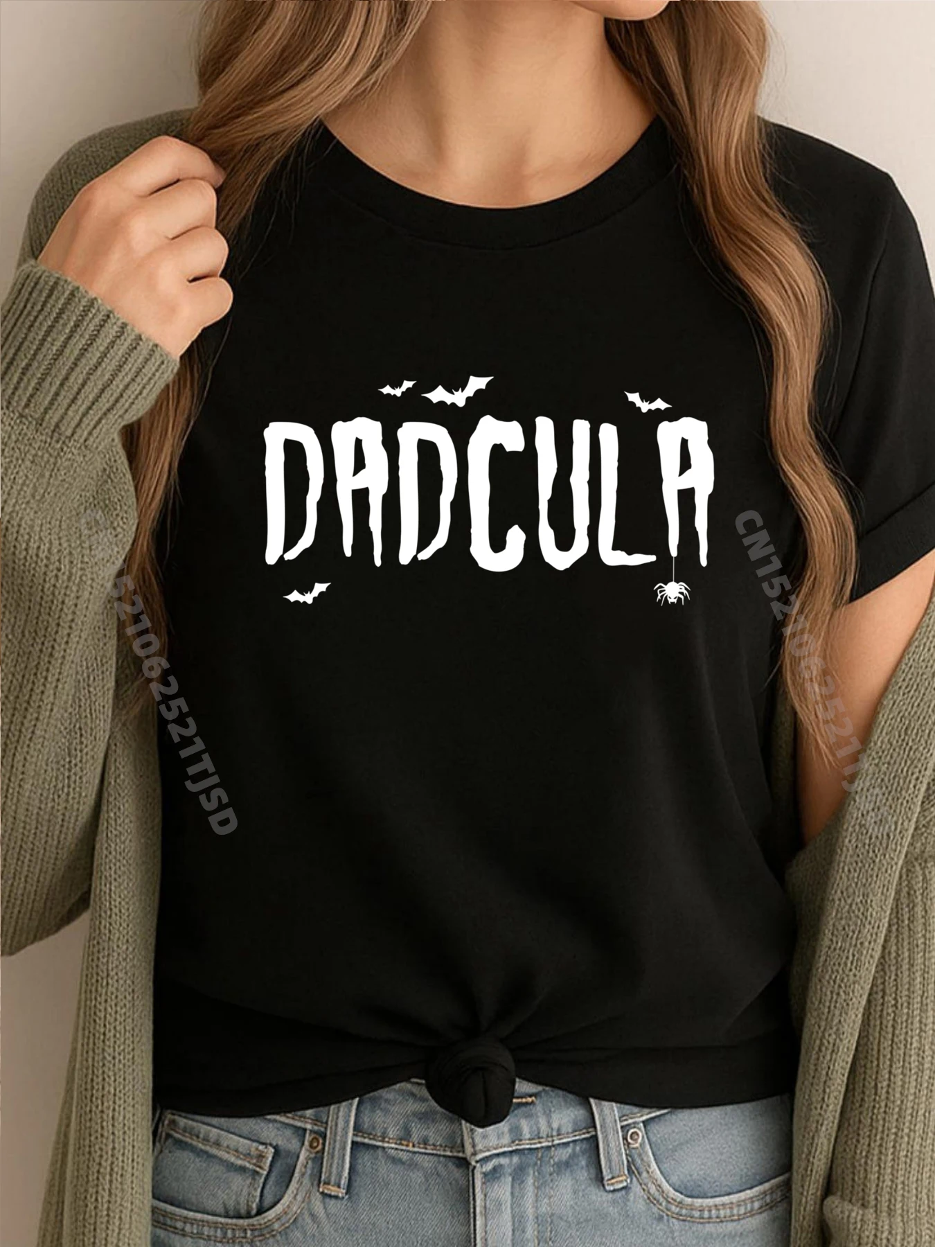 

Dadcula for a Halloween Party Shirts Woman Graphic Tshirt T Shirt for Woman Birthday