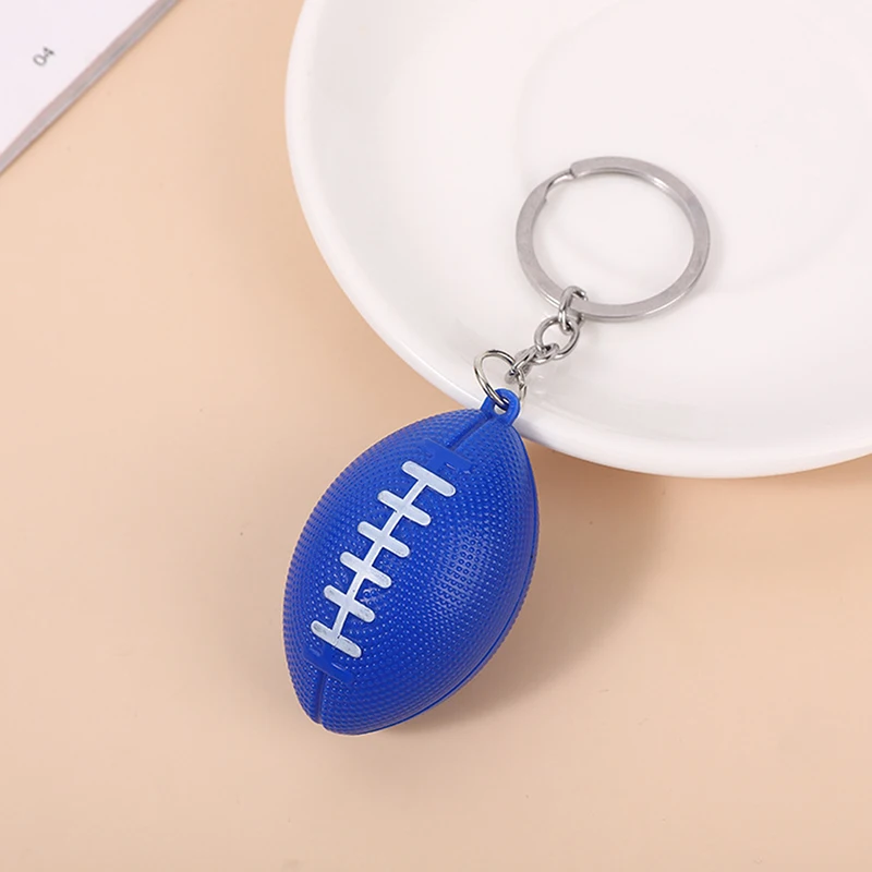 Rugby Keychain Player\'s Gift Car Keychain Rugby Fan Keychain 4 Colours Sports Accessories|/1pcs Rugby Accessories