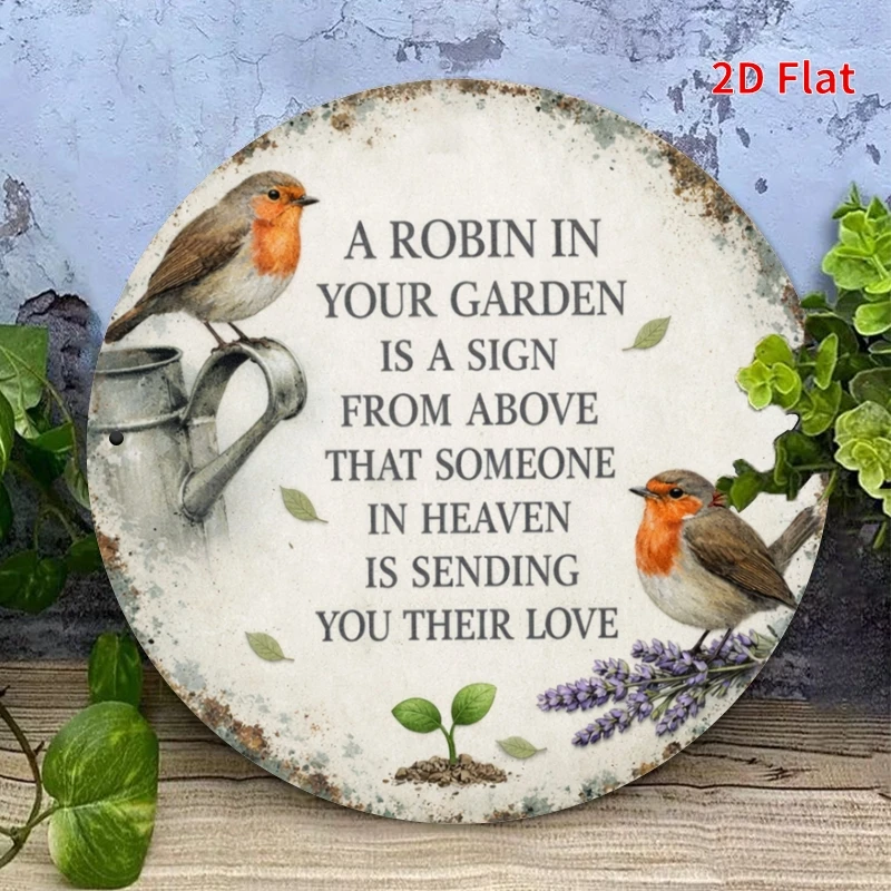 2D Flat 20x20cm Robin Garden M - Gardening Tools Store review and price