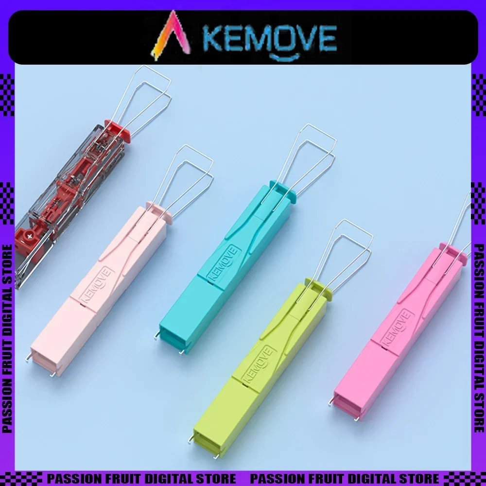 KEMOVE P10 2-in-1 Switch Keycap Puller Axis Opener Shaft Removal Set Mechanical Keyboard Cleaner Custom DIY Hot-swappable Tool