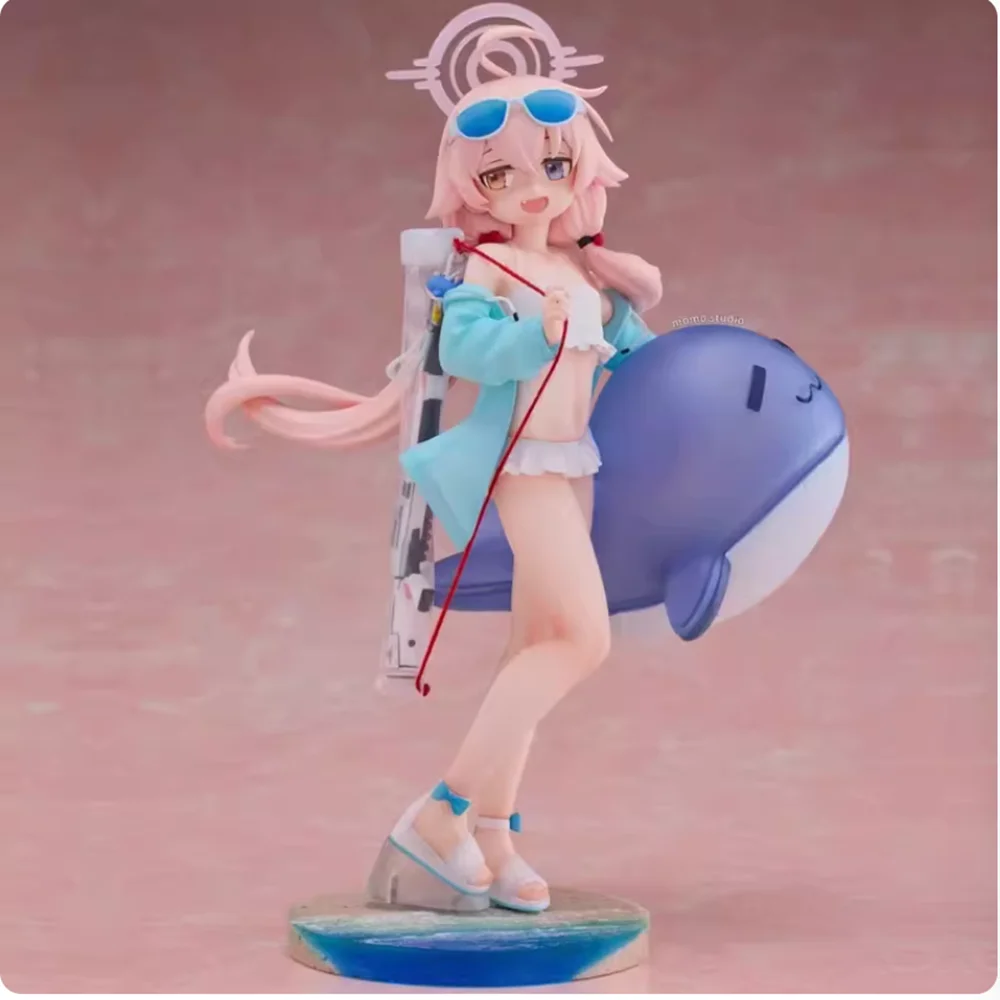 

Коллекционная фигурка Blue Archive: Набор для сборки (гараши) — Танакаши Хосино в летнем купальнике. Милая девушка, украшение для рабочего стола, подарок, игрушка.