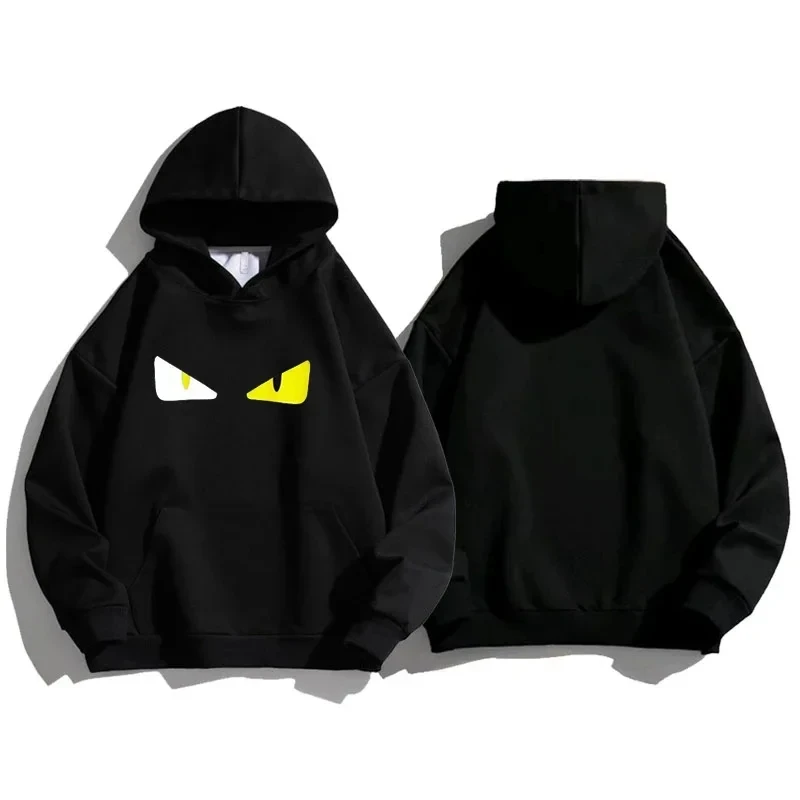 2024 Fashion Men\'s Clothing Hip Hop Hoodies Sweatshirt Harajuku Streetwear Man Hooded Pullover Top Sportswear Free Shipping